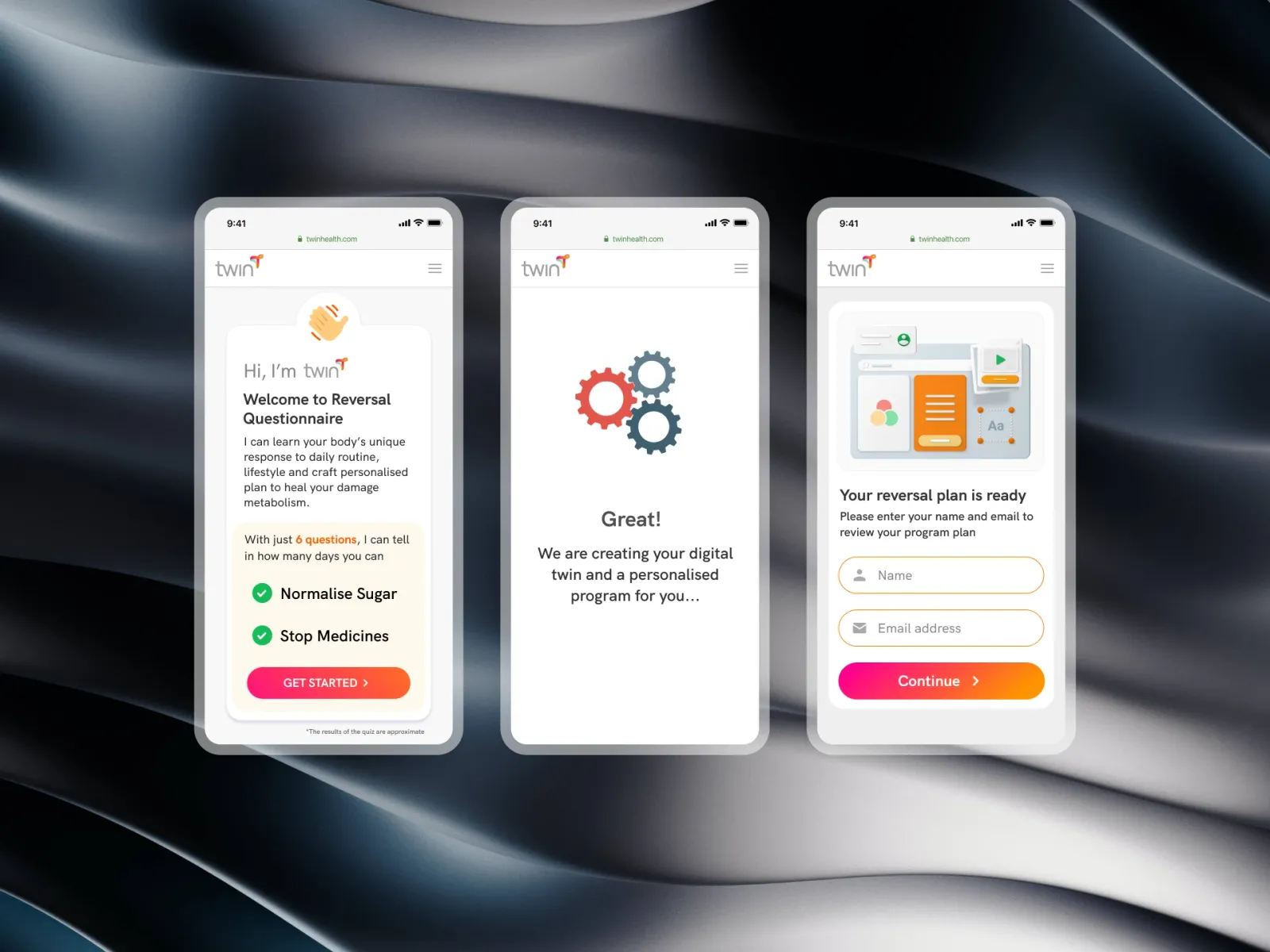 Doctor landing page, screen 10