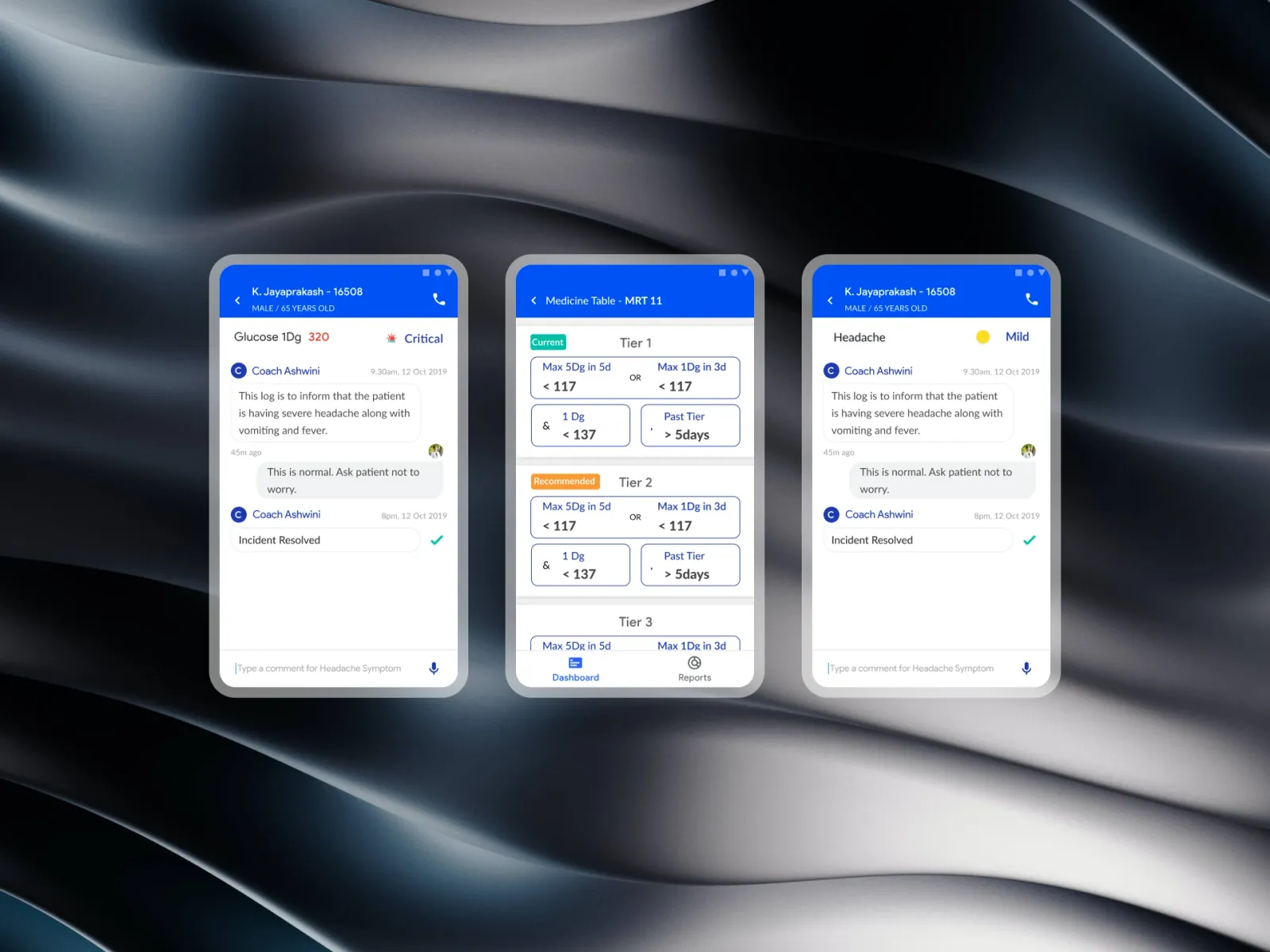 Doctor mobile app, screen 6