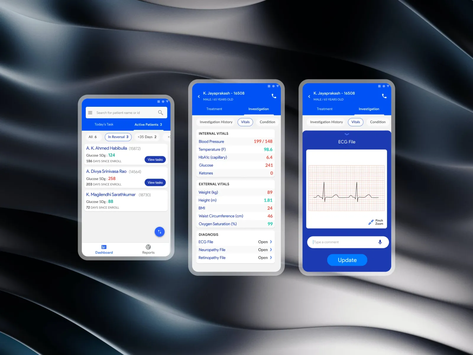 Doctor mobile app, screen 9