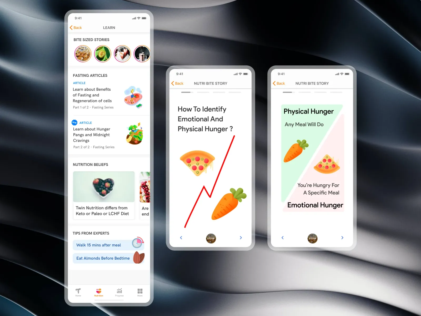 Mobile onboarding, screen 16