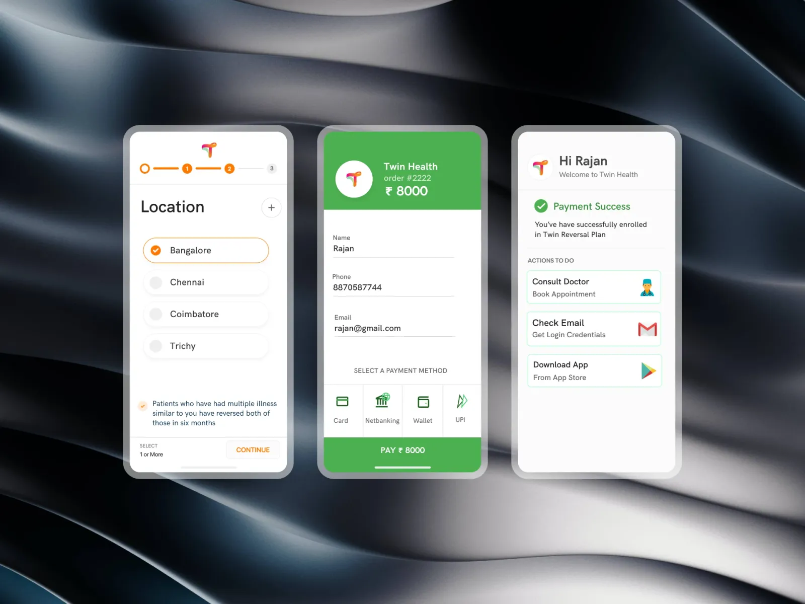 Mobile lead magnet page, screen 6