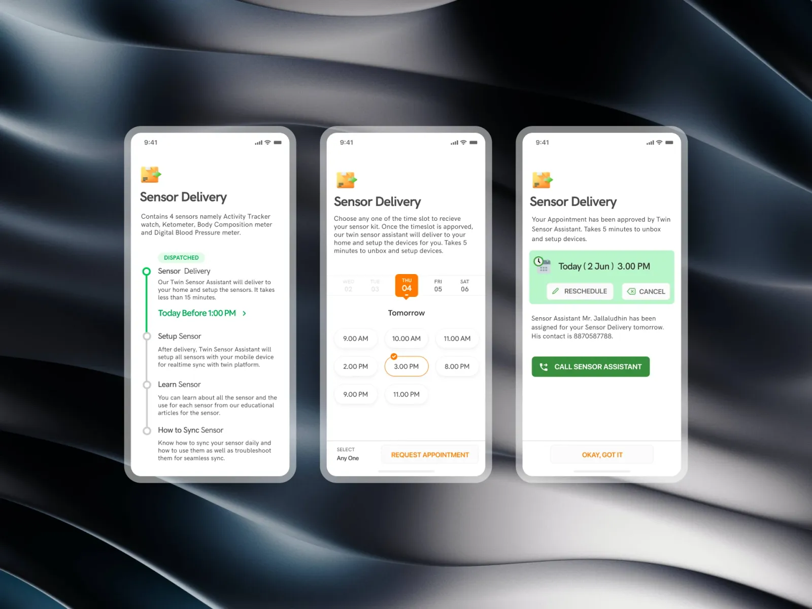 Mobile lead magnet page, screen 11