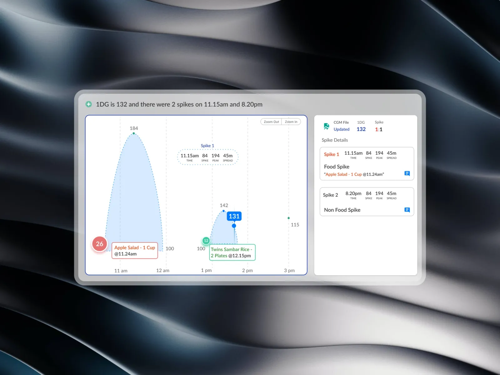 Nutritionist Webapp, screen 7