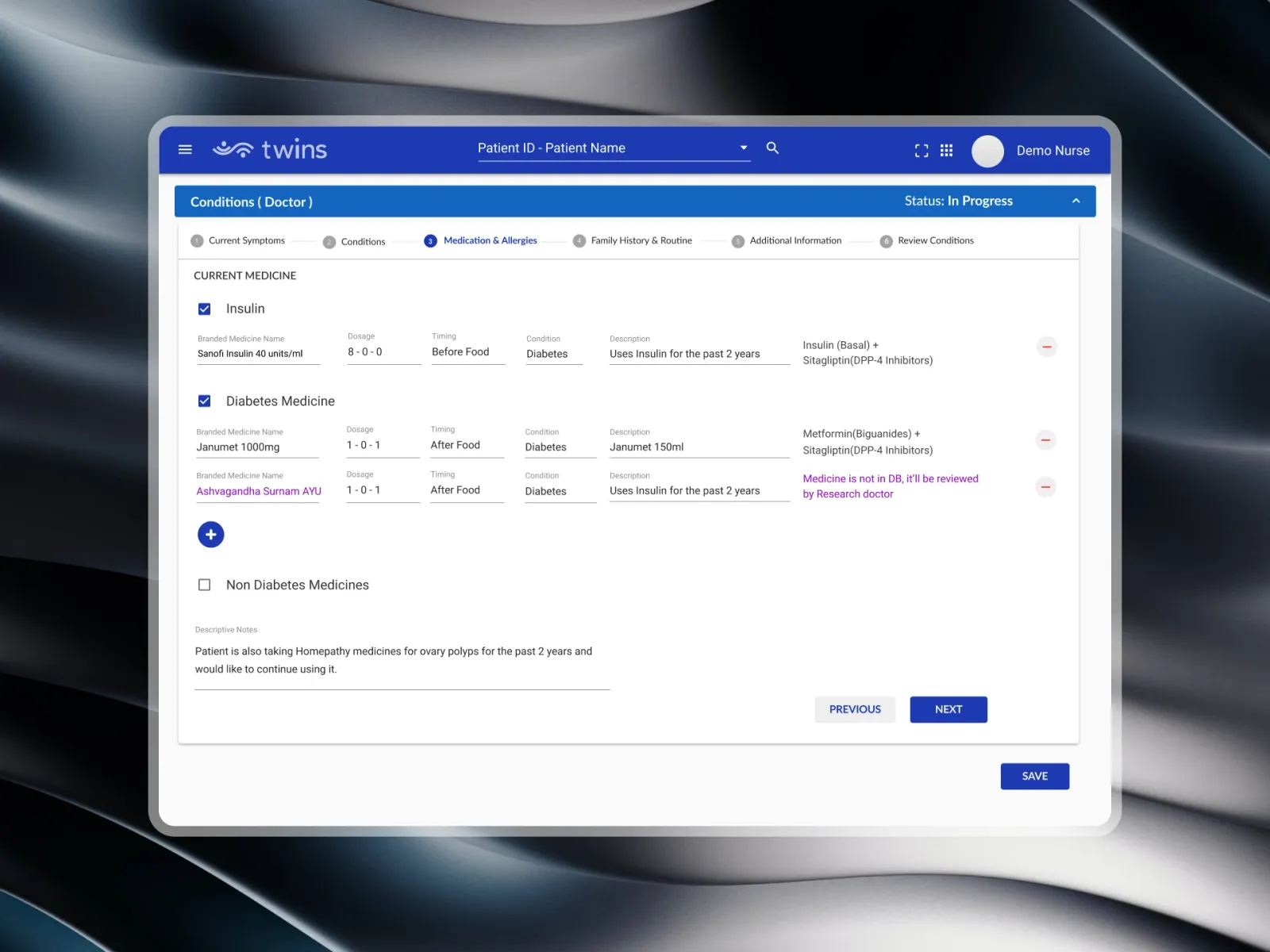 Nutritionist Webapp, screen 24