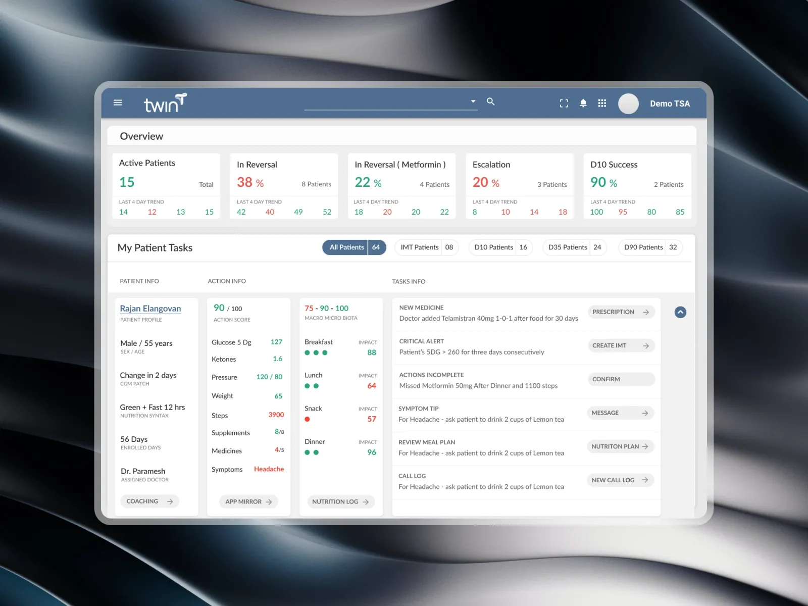 Nutritionist Webapp, screen 21