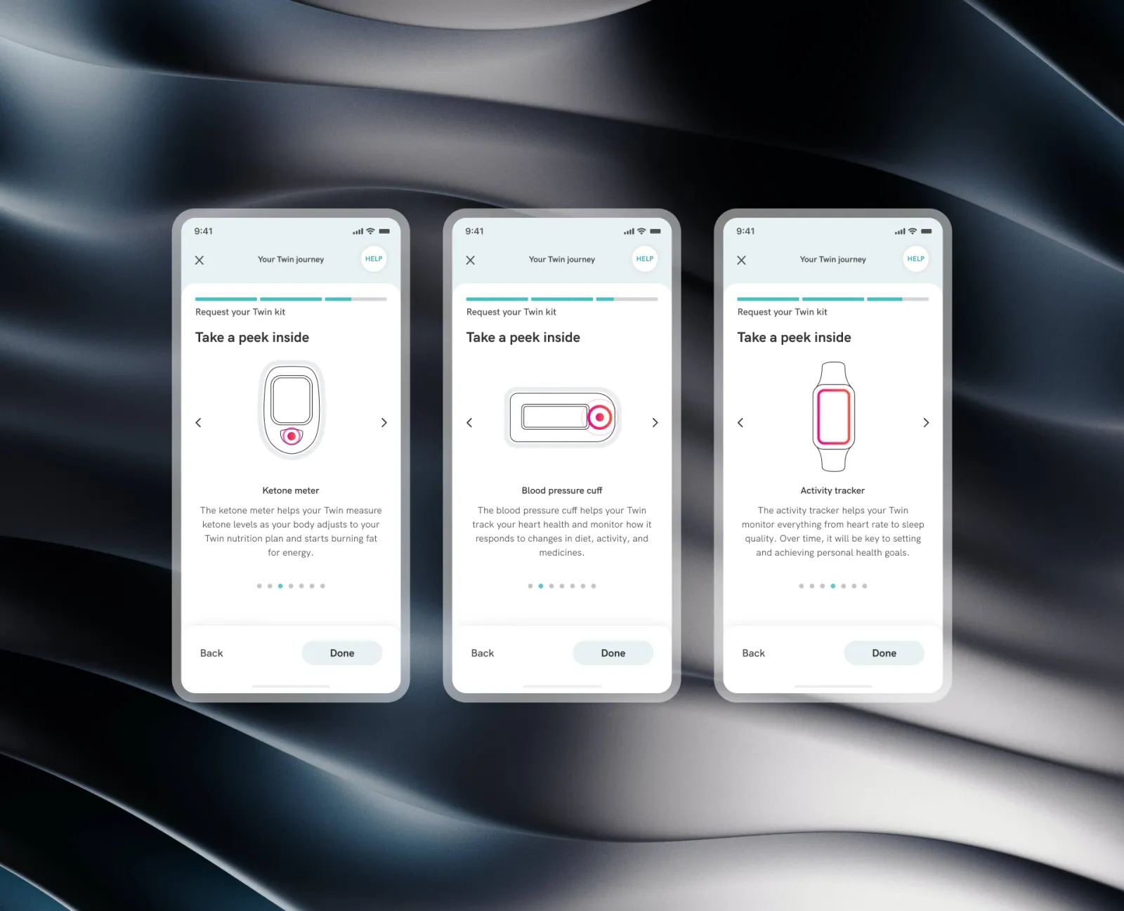 Continuous Glucose Monitor (CGM) Carousel
